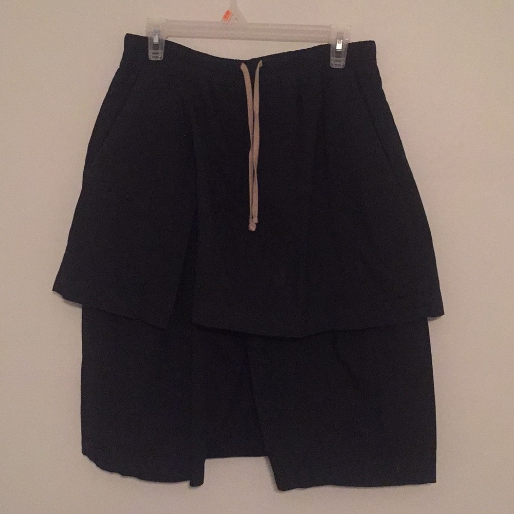 Rick Owens Kilted pod shorts